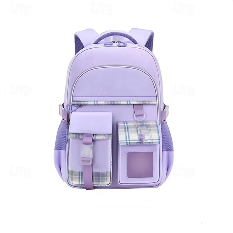 New Type of Lightweight Backpack Primary School Girls 's Backpack Large Capacity Spine Protection Wholesale Waterproof4