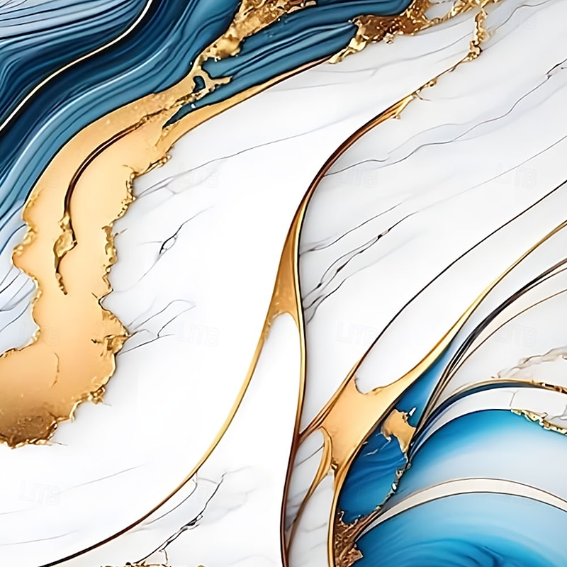 Men's Gradient Marble Line Shirt Button Up Shirt Stand Collar Shirt Long Sleeve Casual Outdoor Vacation Daily Spring Fall Mandarin Collar Band Collar 3D Print Linen Like Shirt Blue Purple Brown Dark2