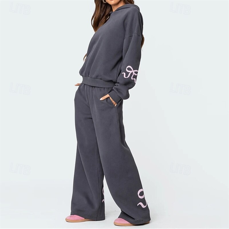 Women's Tracksuit Sweatsuit Activewear Set Pocket Printed Clothing Suit Fall Leopard Print Black Gym Workout Sports Thermal Warm Windproof Soft Long Sleeve Sport Activewear Micro-elastic Regular Fit4