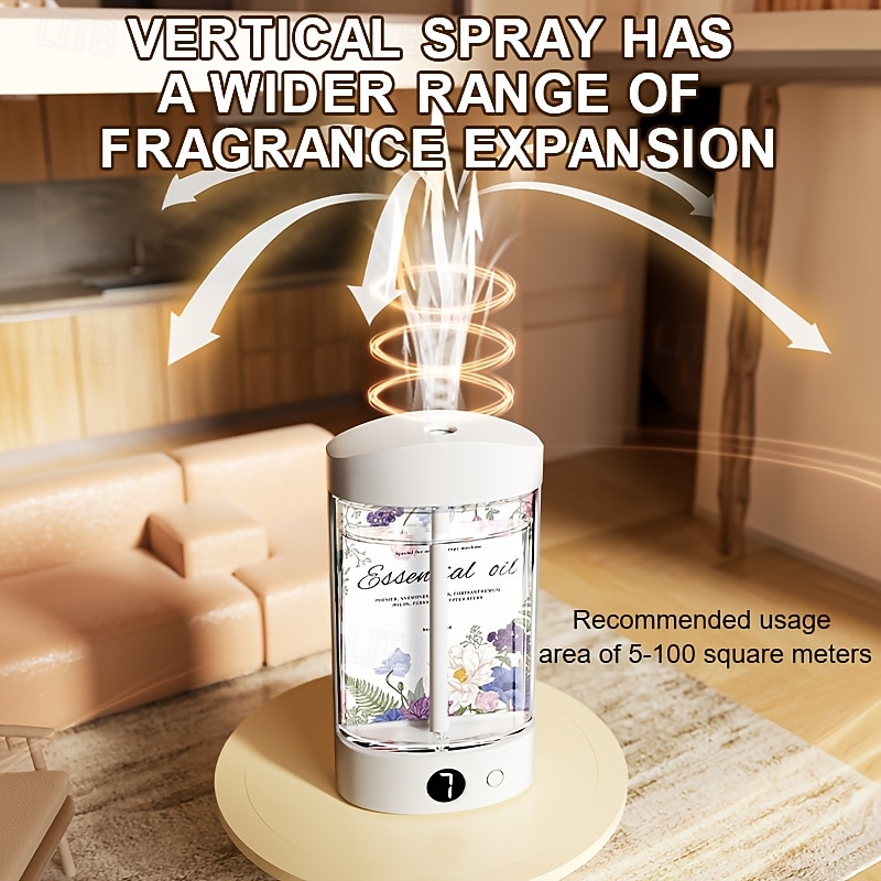 Intelligent Aroma Diffuser 7 Automatic Timed Fragrances Bedroom And Bathroom Deodorizing Air Purifier Office Art Decoration Small Gifts For Friends Christmas Gifts Mother's Day And Father's Day4