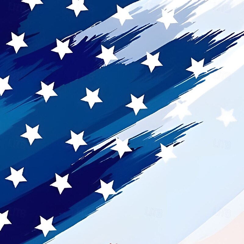 Independence Day Men's Chick US Flag Patriotic Waffle Shorts Sweat Shorts Casual Shorts Mid Waist Fashion Casual Holiday Festival Elastic Drawstring Waist Shorts with Pockets Designer Clothing Apparel2