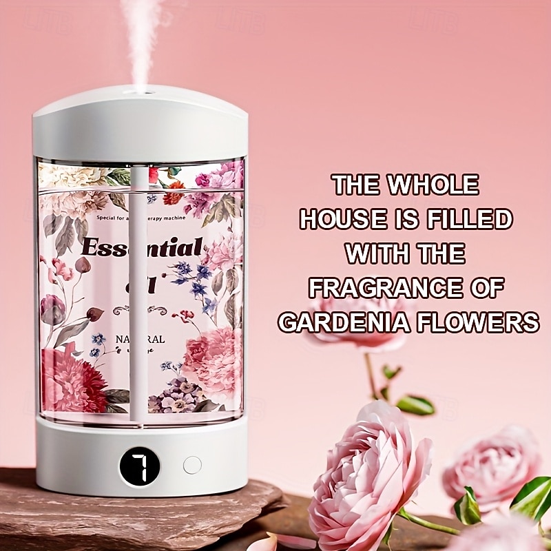 Intelligent Aroma Diffuser 7 Automatic Timed Fragrances Bedroom And Bathroom Deodorizing Air Purifier Office Art Decoration Small Gifts For Friends Christmas Gifts Mother's Day And Father's Day