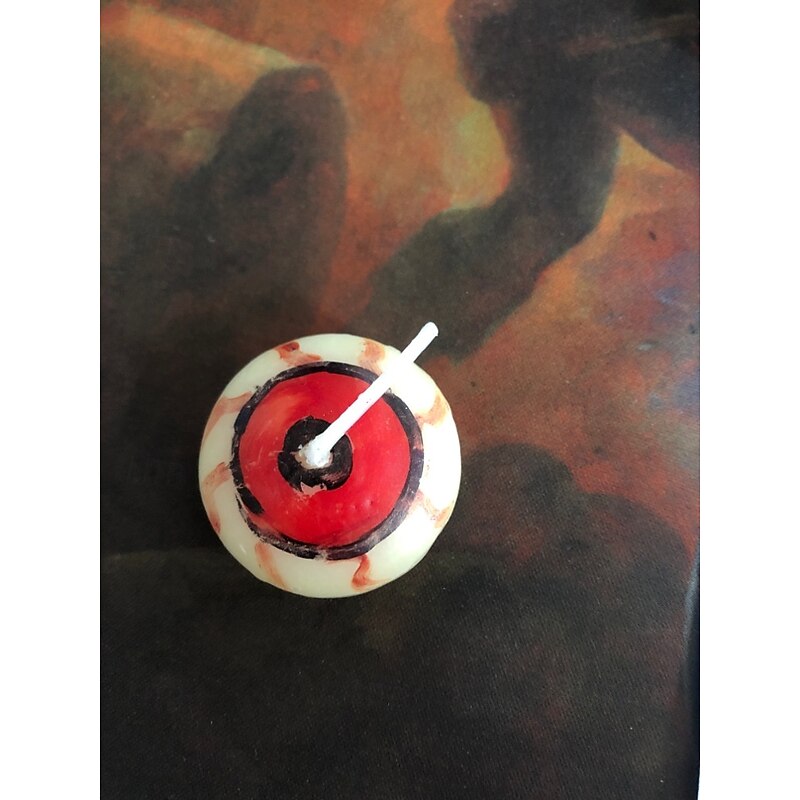 Halloween Party Decoration Eyeball Candle Halloween Eyeball Floating Candle Glowing4