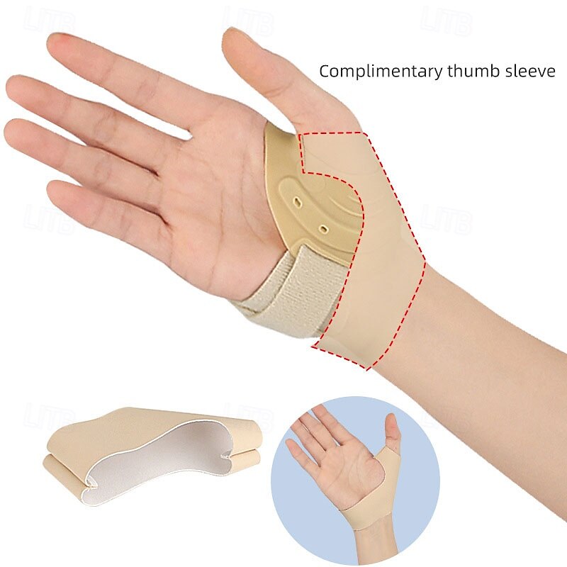 CMC Thumb Brace for Arthritis Pain Relief  Thumb Stabilizer & Support for CMC Joint Osteoarthritis Pain Adjustable &Comfortable3