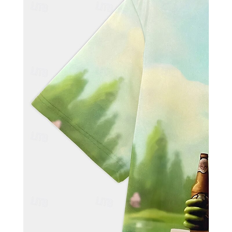 Boys' 3D Animal T shirt Tee Short Sleeve Summer Spring Fashion Basic Kids 4-12 Years Crew Neck Outdoor Casual Daily Regular Fit4