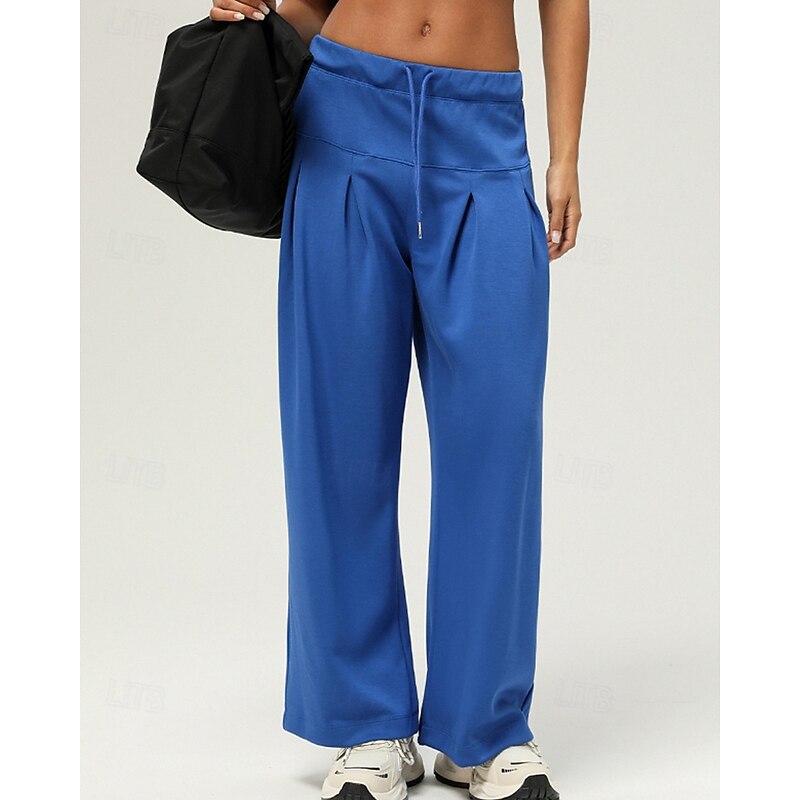 Women's Sweatpants Hiking Pants Trousers tracksuit bottoms Outdoor Regular Fit Elastic Sweatpants Drawstring Black Blue Tennis Golf Running S M L XL3