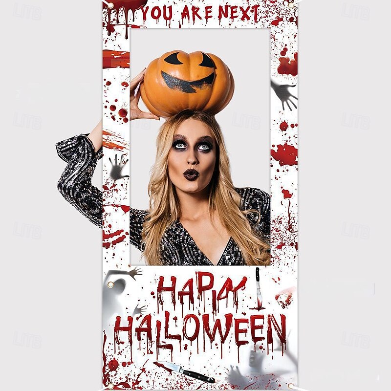 Halloween Photo Booth Props SuppliesSpooky and Fun Designs ncludes Ghosts, Pumpkins, Witches, Bats, and More  Perfect for Parties, Events, and Celebrations4