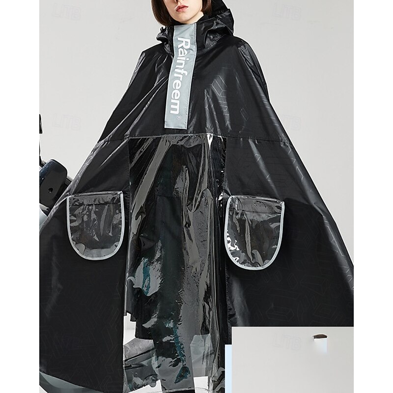 Women's Outdoor Jacket Hiking Jacket rain coat Outdoor Waterproof Windproof Quick Dry Lightweight Hiking Outfits Hiking Clothes Autumn / Fall Raincoat Running Camping / Hiking / Caving Letter & Number2