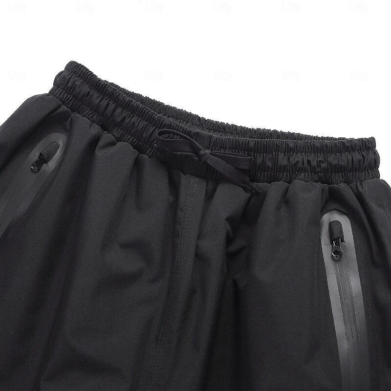 WOSAWE spring and summer motorbike rain trousers men's and women's models riding fishing hiking storm reflective safety split rain trousers MD1344