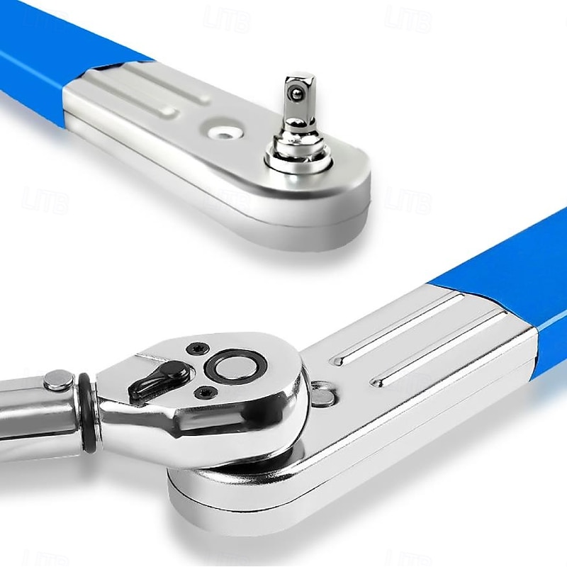 Offset Extension Wrench Set, 15.4 Inch Offset Extension Wrench with 1/2", 1/4", 3/8" Square Drive Adapters and 3/8" Drive Ratchet Wrench, Universal Impact Wrench Extender Tool for Tight Place4