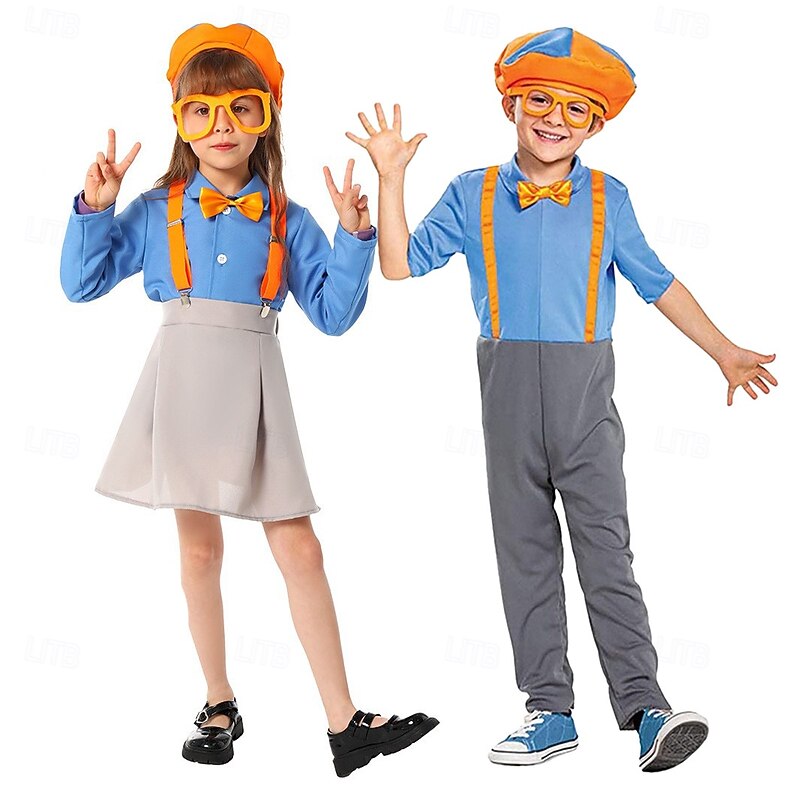 Cosplay Group Costume STEM Day Movie Cosplay for Boys Girls' Kid's Halloween Carnival World Book Day Performance Educational Dress Up School Event Dress Up