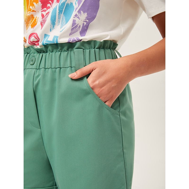 Ruffled Ruched Shorts2