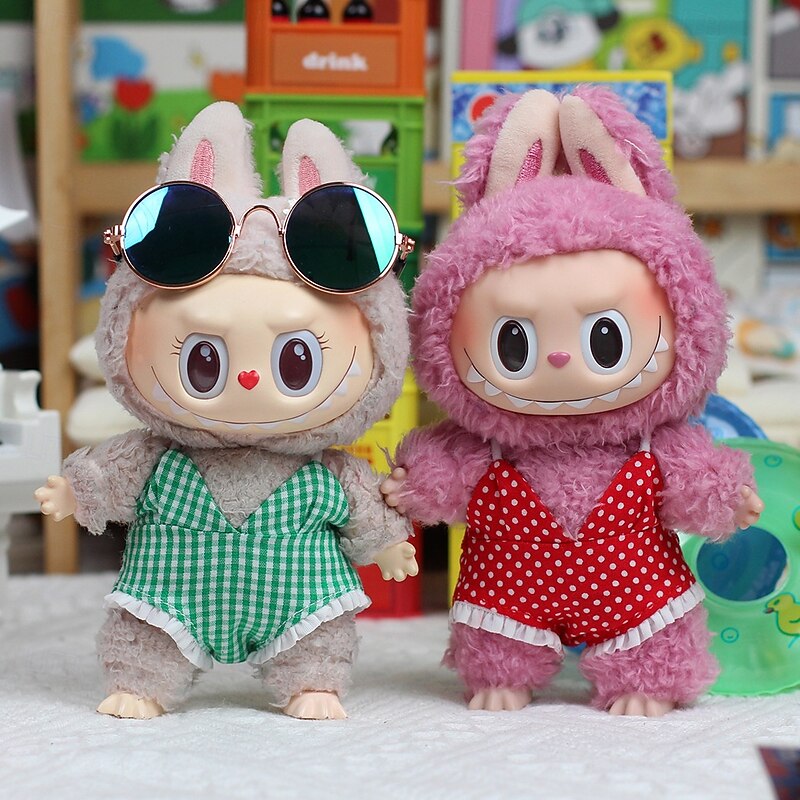 Clothes Set ForLabubu Fashion Clothes Accessories Outfit Suitable for 6.69inch (17cm) Doll Soft Cotton Clothing Replacement No Doll ONLY Clothes2