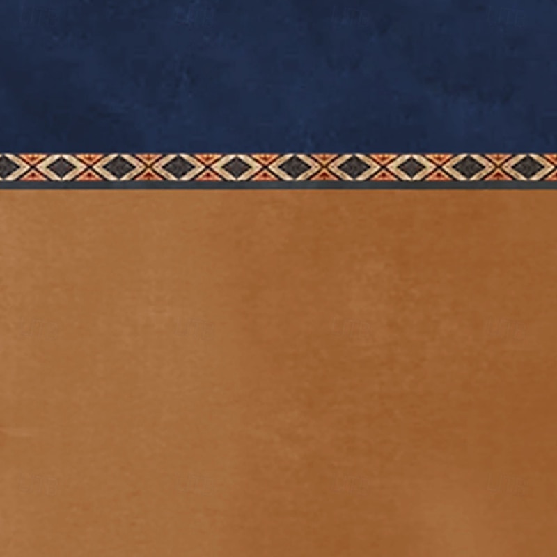 Men's Geometric Tribal Ethnic T Shirt Henley Shirt Tee Short Sleeve Vintage Designer Basic Outdoor Casual Daily Summer Light Green Navy Blue Khaki Henley Henley T-Shirt2