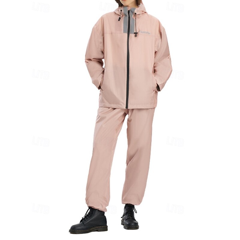 Men's Women's Outdoor Jacket Hiking Jacket rain coat Outdoor Waterproof Windproof Quick Dry Lightweight Hiking Outfits Hiking Clothes Autumn / Fall Jacket Running Camping / Hiking / Caving Solid Color