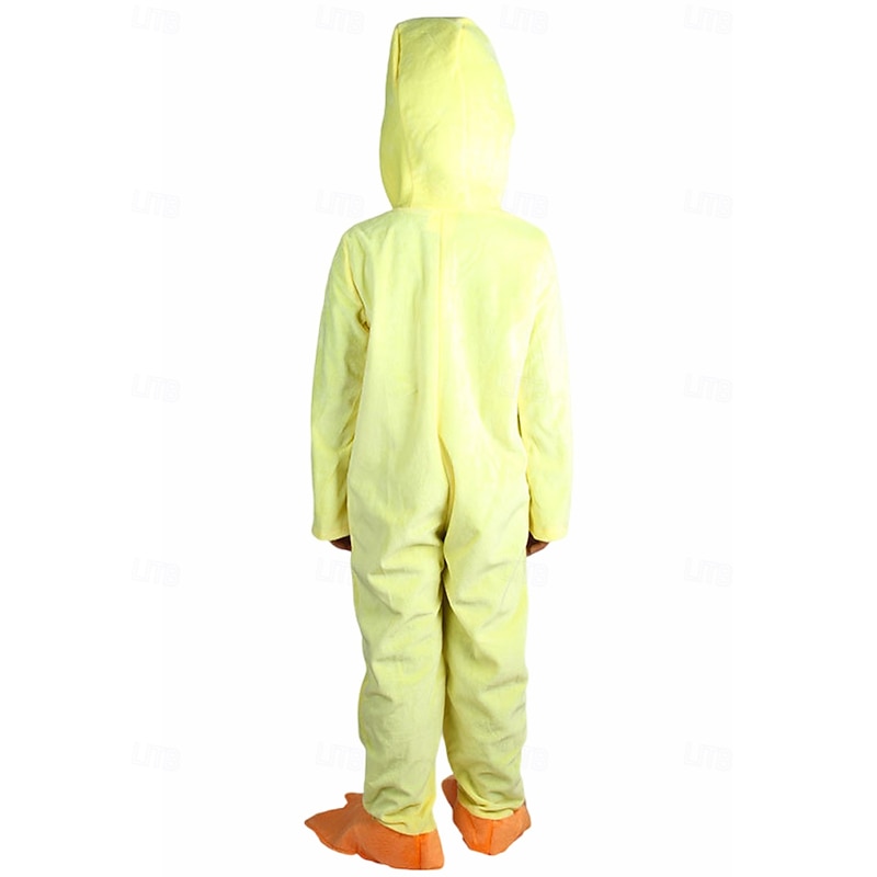 Duck Halloween Kigurumi Pajamas Onesies Fairy Tail Animal Cosplay Kid's Boys' Girls' Halloween Carnival World Book Day Performance Educational Dress Up School Event Dress Up Easy Halloween Costumes2