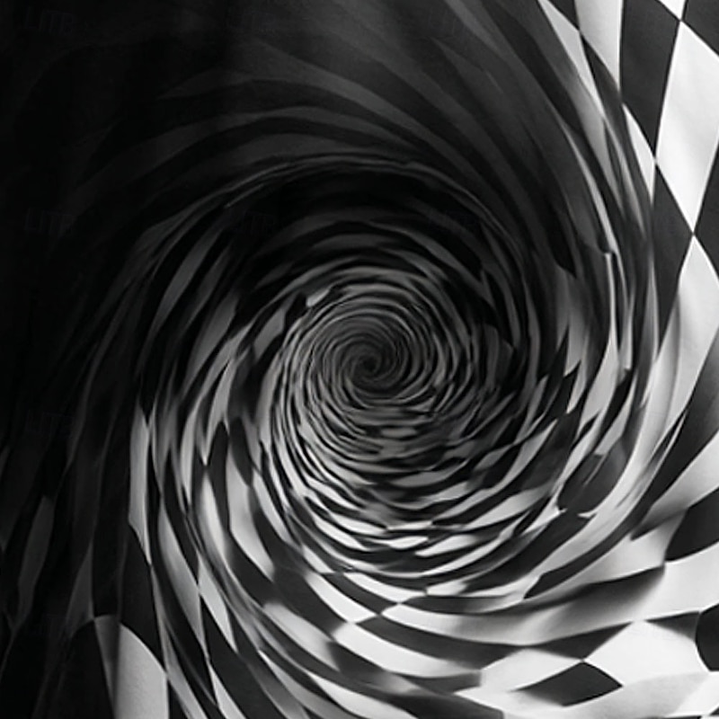 Men's Visual Deception T Shirt Short Sleeve T shirt 3D Print Crew Neck Shirt Exaggerated Designer Party Street Casual White Yellow Blue Summer Spring All Seasons Clothing Apparel S M L XL XXL XXXL2