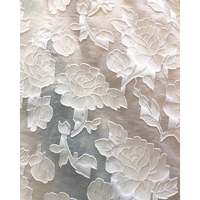 A-Line Floral Lace Shirt Dress Mother of the Bride Dress Elegant Simple Minimalist V Neck Shirt Collar Floor Length Lace 3/4 Sleeve with Bows2