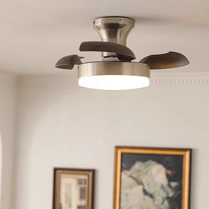 Ceiling Fan with Lights and Remote Control Ceiling Fan, Ceiling Fan with Lights Silent Reversible DC Motor with 3 Blades for Farmhouse, Living Room, Bedroom, Office4