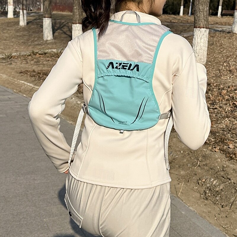 Running Vest Water Pack Hydration Vest Sun Sleeves Waterproof Quick Dry Lightweight Nylon for Marathon Hiking Jogging4