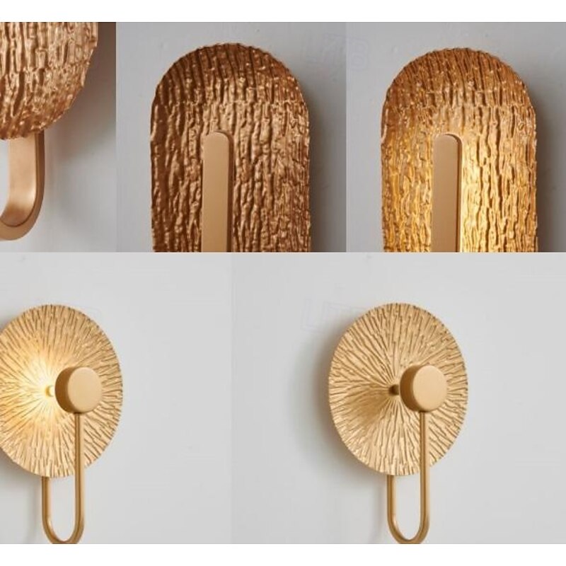 LED Wall Sconce Lamp Metal Indoor 1 Light Minimalist Wall Mount Light Home Decor Lighting Fixture Indoor Wall Wash Lights for Living Room Bedroom 110-240V4