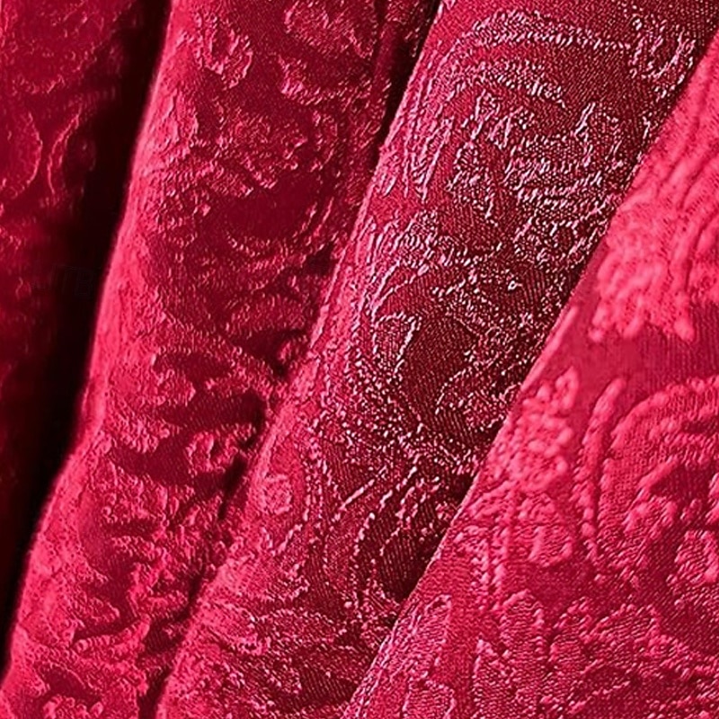 Men's Vest Waistcoat Gilet Vacation Party Business Fashion Casual Spring Fall Buttons Polyester Comfortable Solid Color Double Breasted Lapel Regular Fit Black White Red Vest3