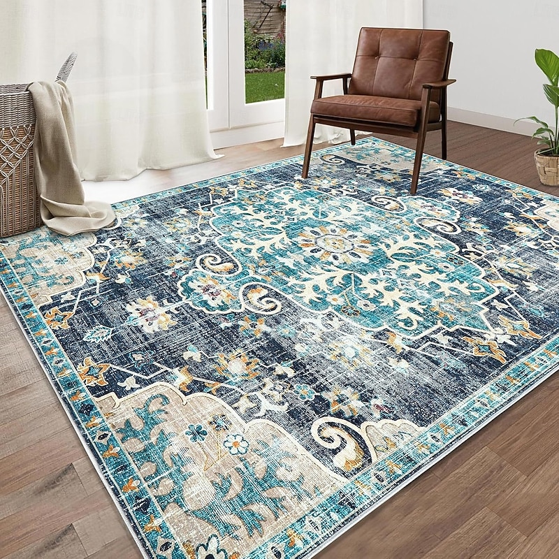 Bohemian Boho Area Rug Kitchen Mat Non-Slip Oil Proof Floor Mat Livingroom Rug Indoor Outdoor Mat Bedroom Decor Bathroom Mat Entrance Rug Door Mat3