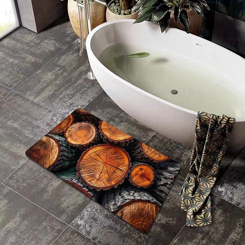 Cobblestone Pattern Doormat Kitchen Mat Floor Mat Non-Slip Area Rug Oil Proof Rug Indoor Outdoor Mat Bedroom Decor Bathroom Mat Entrance Rug - Main Image