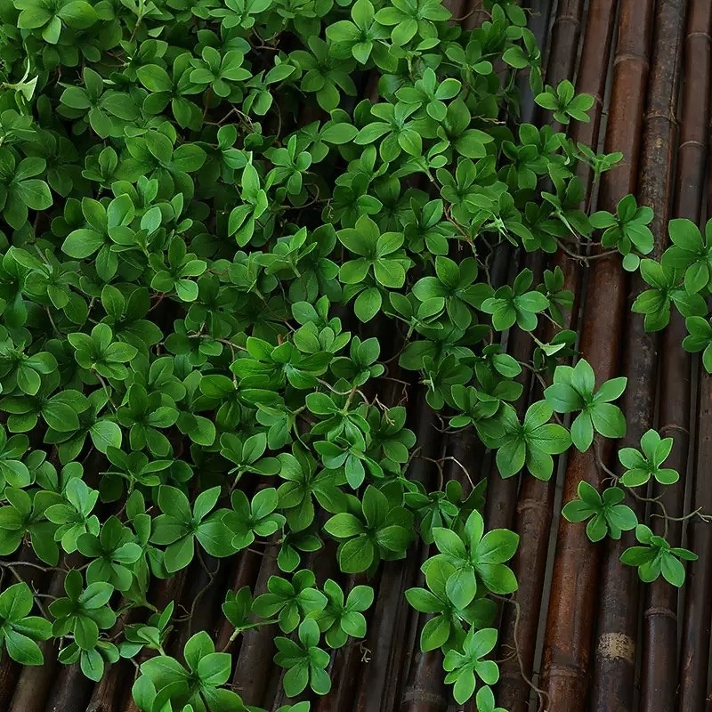 Artificial Hanging Plant 90CM (35.4 Inches) Fake Greenery Vines, Plastic Leaf Garland for Home Decor, Faux Trailing Plant for Pipe Cover, Living Room Decoration