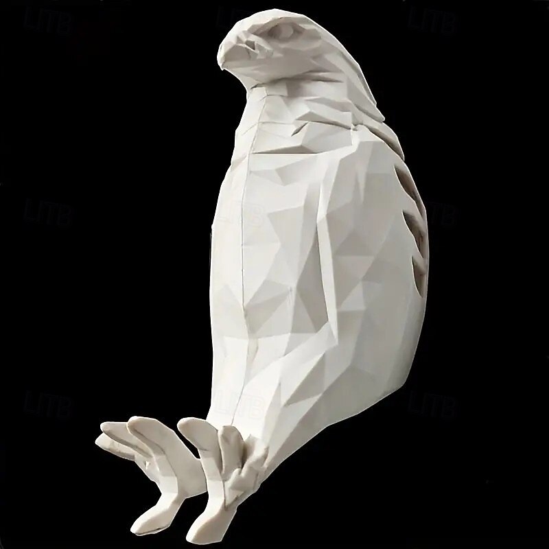 3D Eagle Wall Light, Eagle Wall Lamp Resin Animal Statue, Battery Operated Creative Sculpture Animal Wall Lamp, Atmosphere Rendering Light, LED Home Decoration Light 1 Pcs Multicolor2