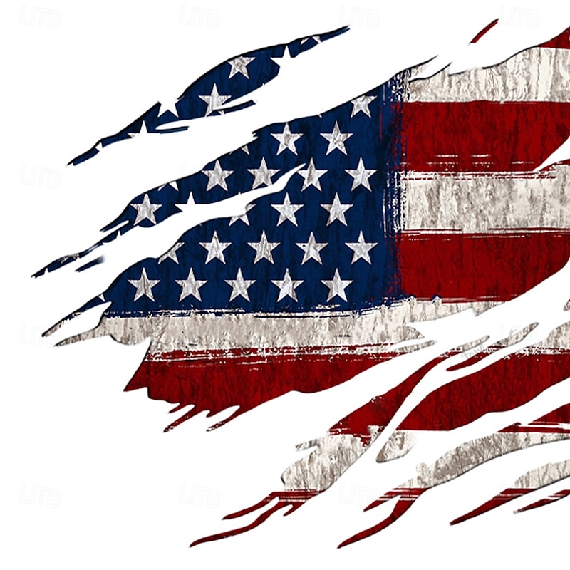 Independence Day Men's American US Flag Patriotic Fourth of July Waffle Shorts Sweat Shorts Casual Shorts Mid Waist Fashion Casual Holiday Festival Elastic Drawstring Waist Shorts with Pockets2