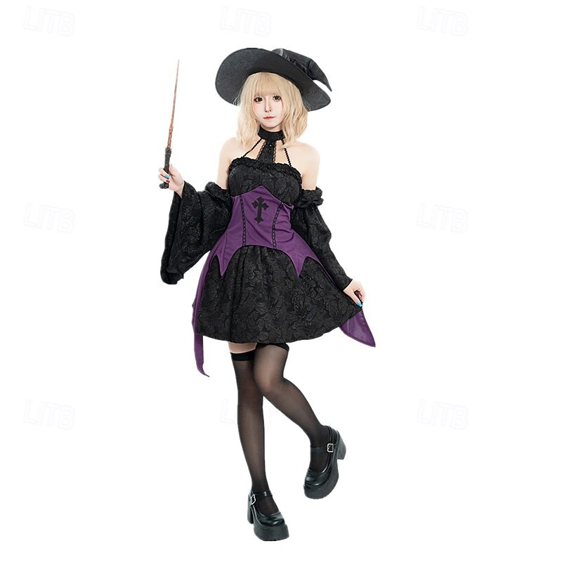 Magic Women Halloween Masquerade Halloween Adults' Women's Halloween Carnival Masquerade Carnival Halloween Easy Halloween Costumes Dress Up