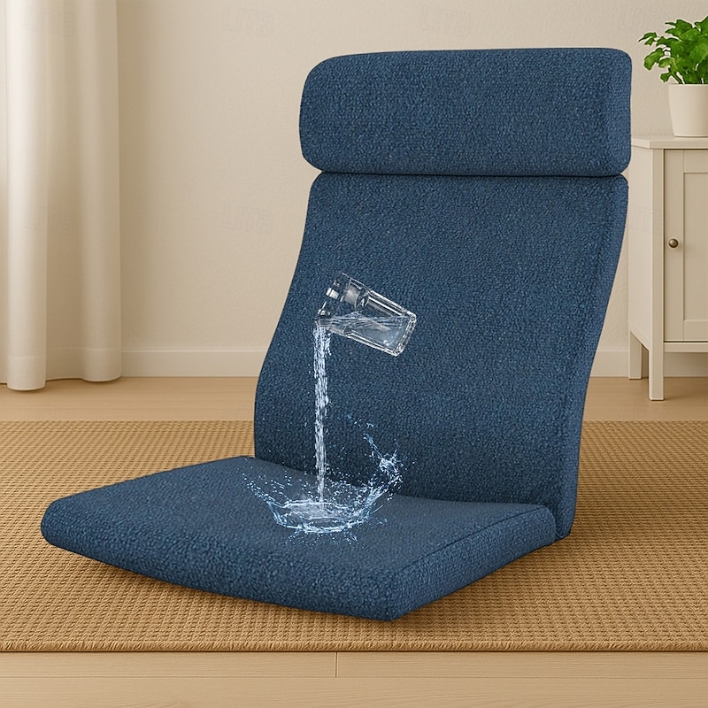 Waterproof Sofa Cover Suitable For POÄNG Solid Color Quilted Slipcovers For Pets