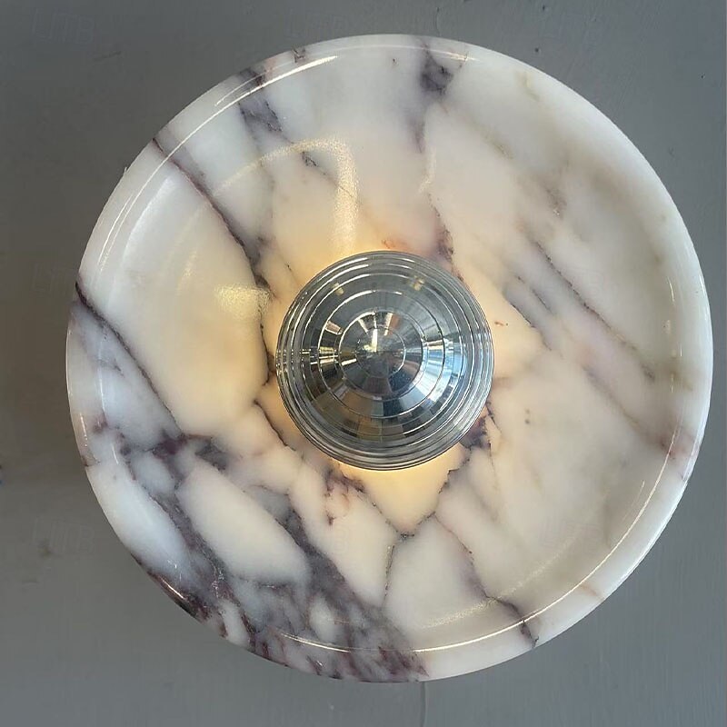 LED Wall Sconces Marble Wall Lamps Wall Sconces Bedroom Shops Cafes Wall Light 110-240V4