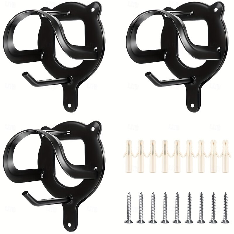 2pcs Metal Halter Holders Horse Bridle Rack Bridle Bracket Bridle Hooks With Tubes And Screw Horse Tack Storage Halter Hanger Metal Bridle Holder For Tack Room Bridle Holder Wall Mount