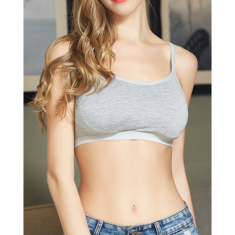 Women's Gartered Lingerie BacklessNightwearPolyester Date Weekend Solid Colored Sweet Black White Pink Beige Gray Summer