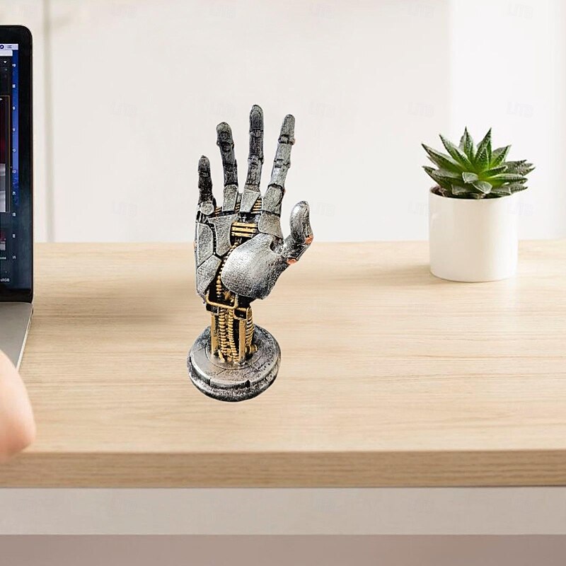 Generic Modern Robotic Hand Sculpture for Gaming Display3