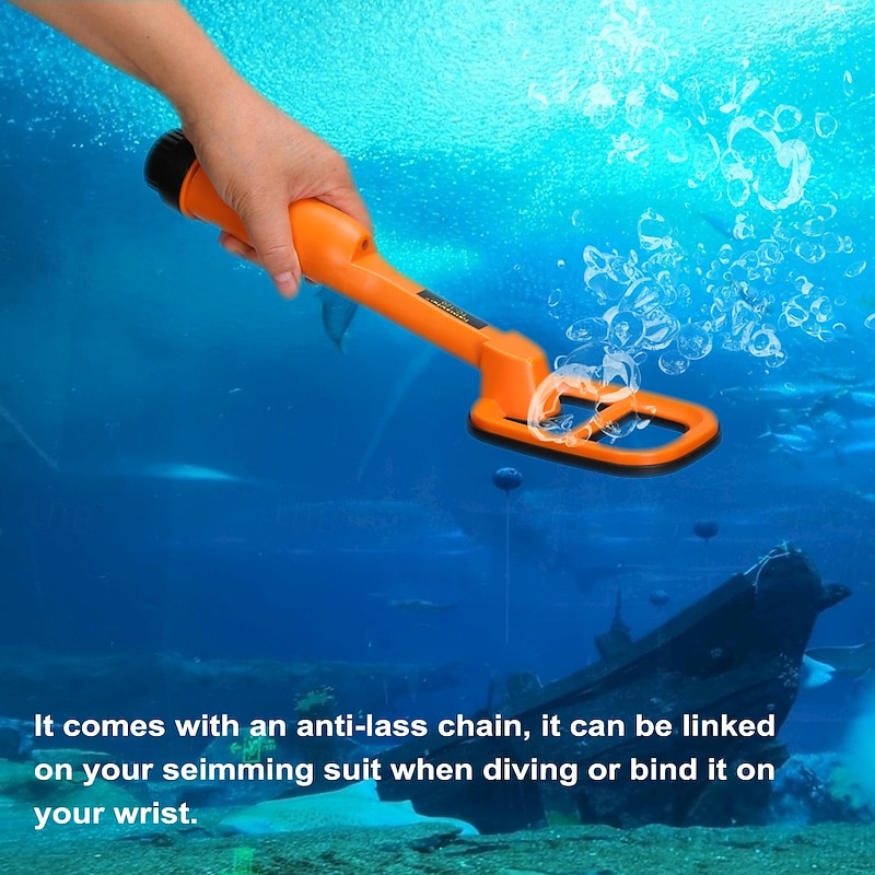 Underwater Metal Detector Submersive Fully Waterproof Metal Detector for Adults Under Water 100FT, Can detect All Metals with Large Coil, Accurate and Precise4
