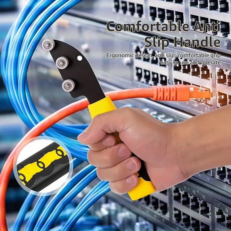 Manual Heavy-Duty Metal Wire Straightener and Angle Adjuster Electrical Box Terminal Paralleling Straightener Perfect for Electrical Installations and Home Repairs2