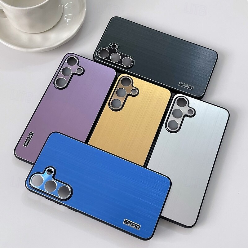 Phone Case For Samsung Galaxy S25 S24 Ultra Plus S23 S22 A55 5G Back Cover Shockproof Retro