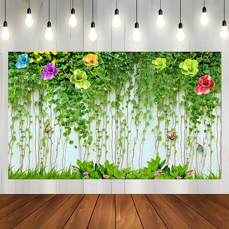 Floral Tapestry Wall Hanging Boho Flower Print Wall Tapestry for Bedroom, Living Room, Dorm  Decorative Backdrop Cloth, Beach Throw, or Picnic Blanket3