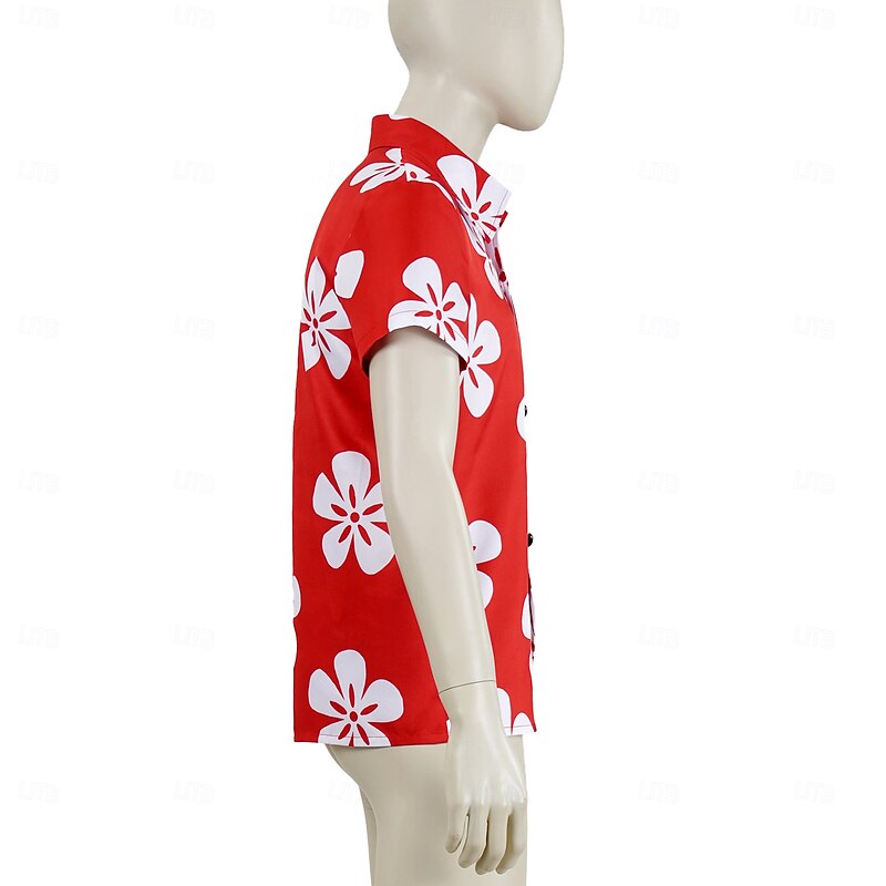 The Bad Guys 2 Mr. Snake Blouse / Shirt Hawaiian Shirts Aloha Shirt Movie Cosplay Costume Movie Cosplay for Men's Adults Halloween Masquerade Performance Halloween4