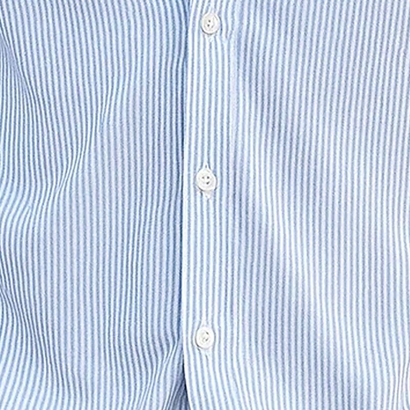 Men's Striped Shirt Button Up Shirt Casual Dress Shirt Long Sleeve Fashion Casual Office Dailywear Spring Fall Turndown 3D Print Linen Like Shirt White Pink Blue Purple Green3