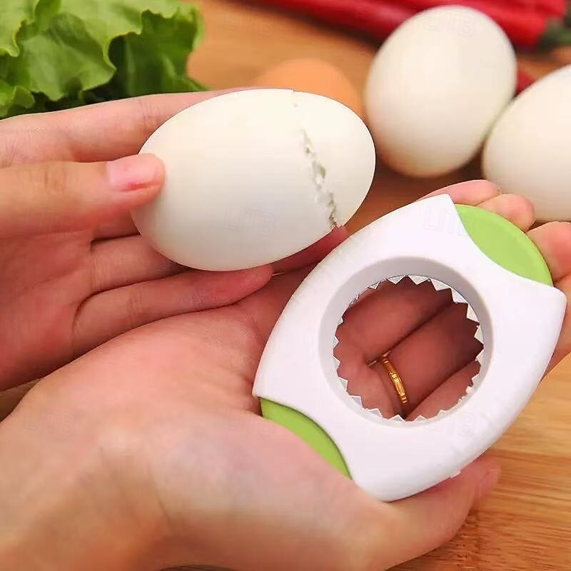 3 Pack Egg Shell Opener – Egg Top Cutter Tools for Cleanly Cracking and Removing Eggshells, Easy Egg Opener for Soft or Hard Boiled Eggs4