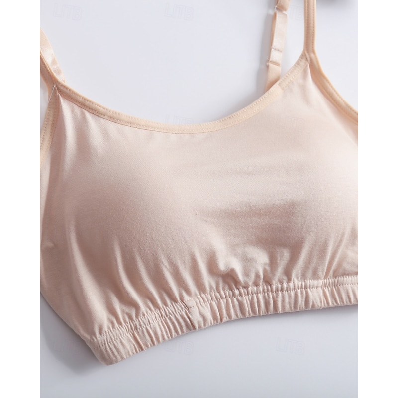 Women's Gartered Lingerie BacklessNightwearCotton Date Weekend Solid Colored Sweet Black White Beige Gray Summer4