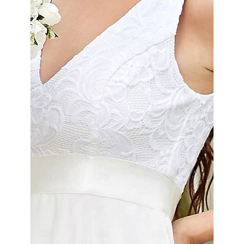 Women's Mini Dress Cocktail Dress Wedding Guest Dress Chiffon Tank Dress Elegant Fashion Modern Outdoor Cocktail Party Regular Fit Plain Sleeveless V Neck Black White Summer Spring4