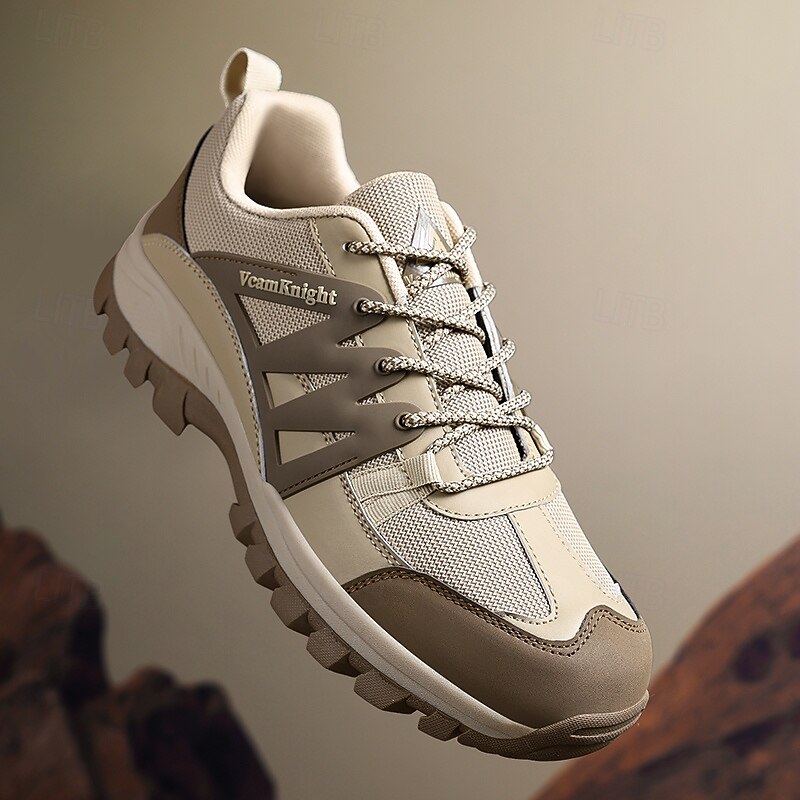 Men's Trail Running Shoes with Breathable Mesh and Shock-Absorbing Sole, Outdoor Sports Sneakers for Hiking & Fitness3