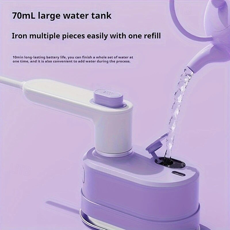 Handheld Ironing Machine Foldable Steam Electric Iron Home Travel Handheld Ironing Machine Flat Ironing Machine Mini Ironing3