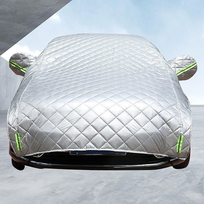 Car Cover Against Hail Outdoor Full Cover Rain Sun UV Protection Universal Cotton Suitable For Various Adverse Weather Condition3