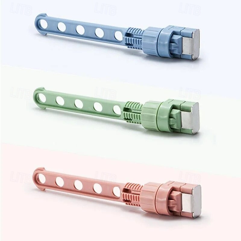 Folding Wall Mount Clothes Hanger Window Frame Drying Rack Outdoor Clothesline for Balcony Window Sill Travel Portable Laundry Drying Pole Space Saving Hanging Solution